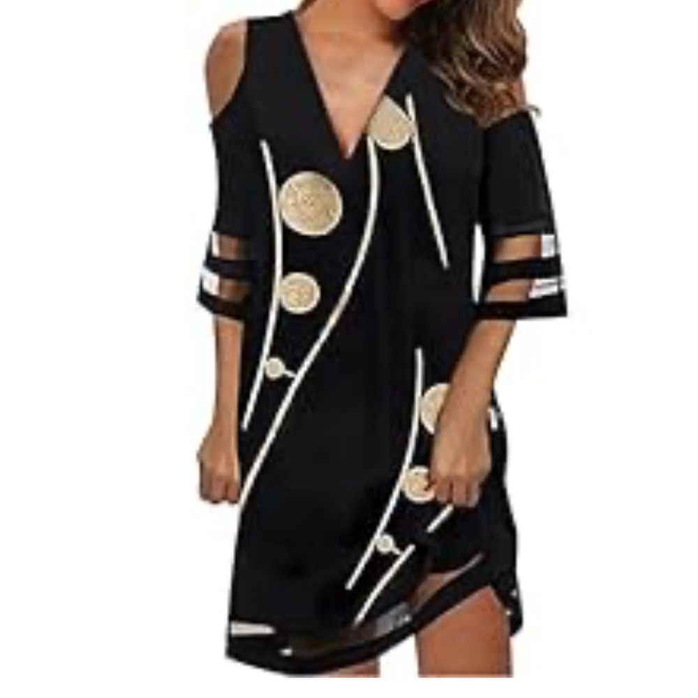 Black dress size large